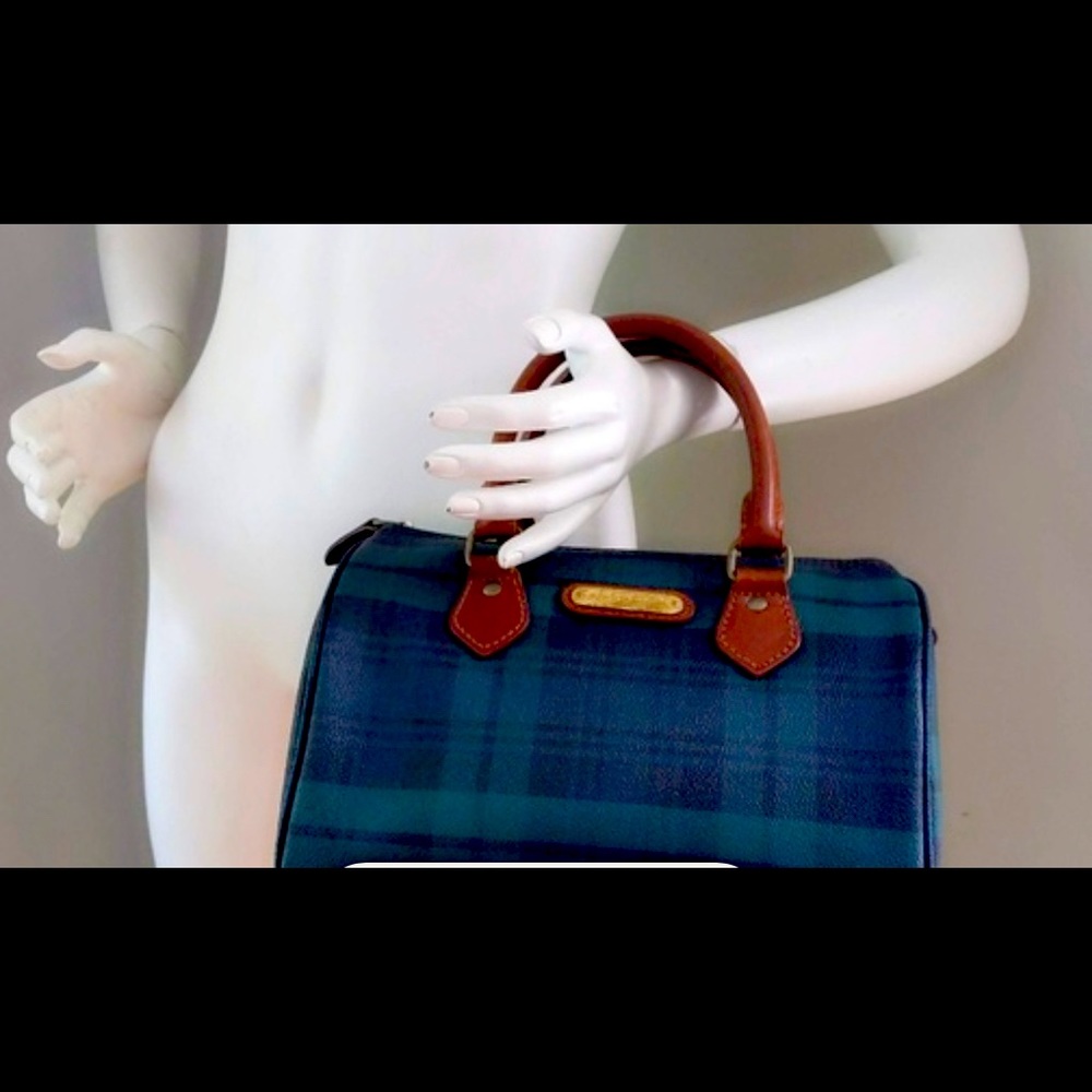 Polo Ralph Lauren Blackwatch Plaid satchel